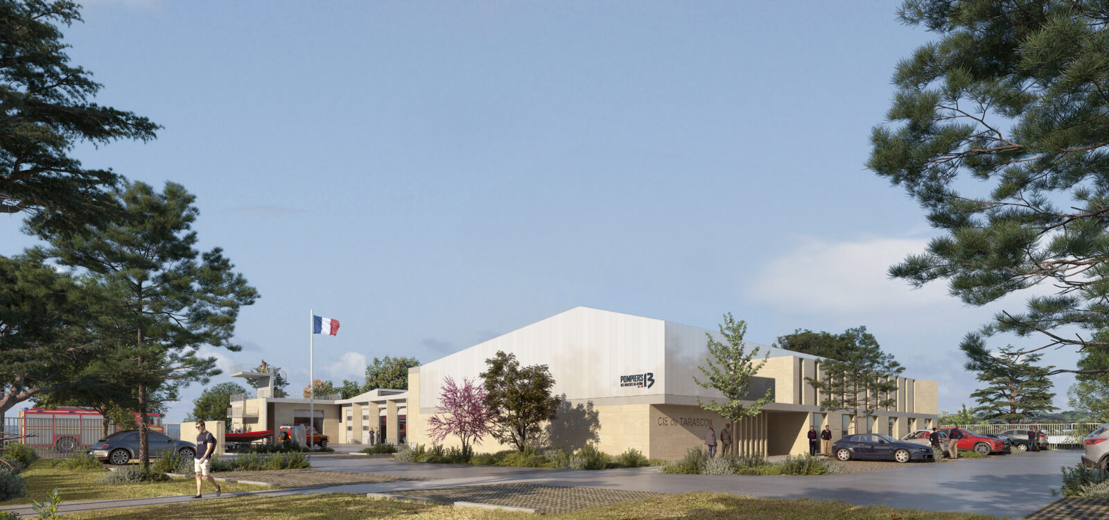 IGC mobilisé pour le futur Centre d’Incendie et de Secours de Tarascon